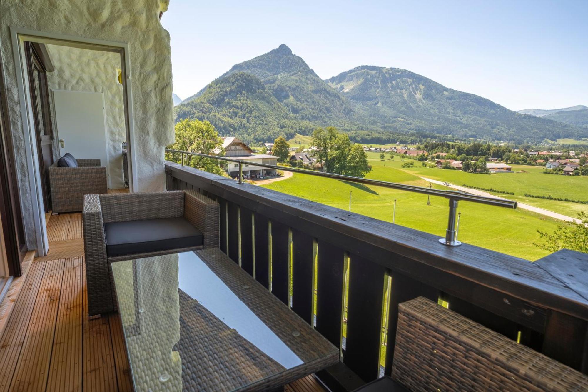 Wolfgangsee Appartements Strobl Dış mekan fotoğraf